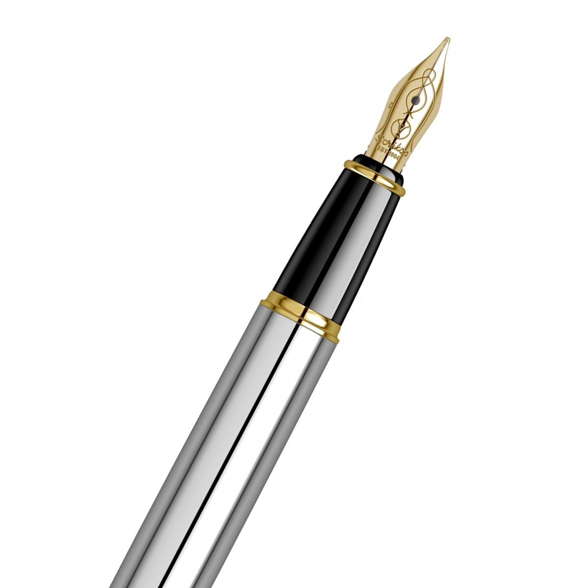 Scrikss | Noble 35 | Fountain Pen | Chrome-GT  Medium