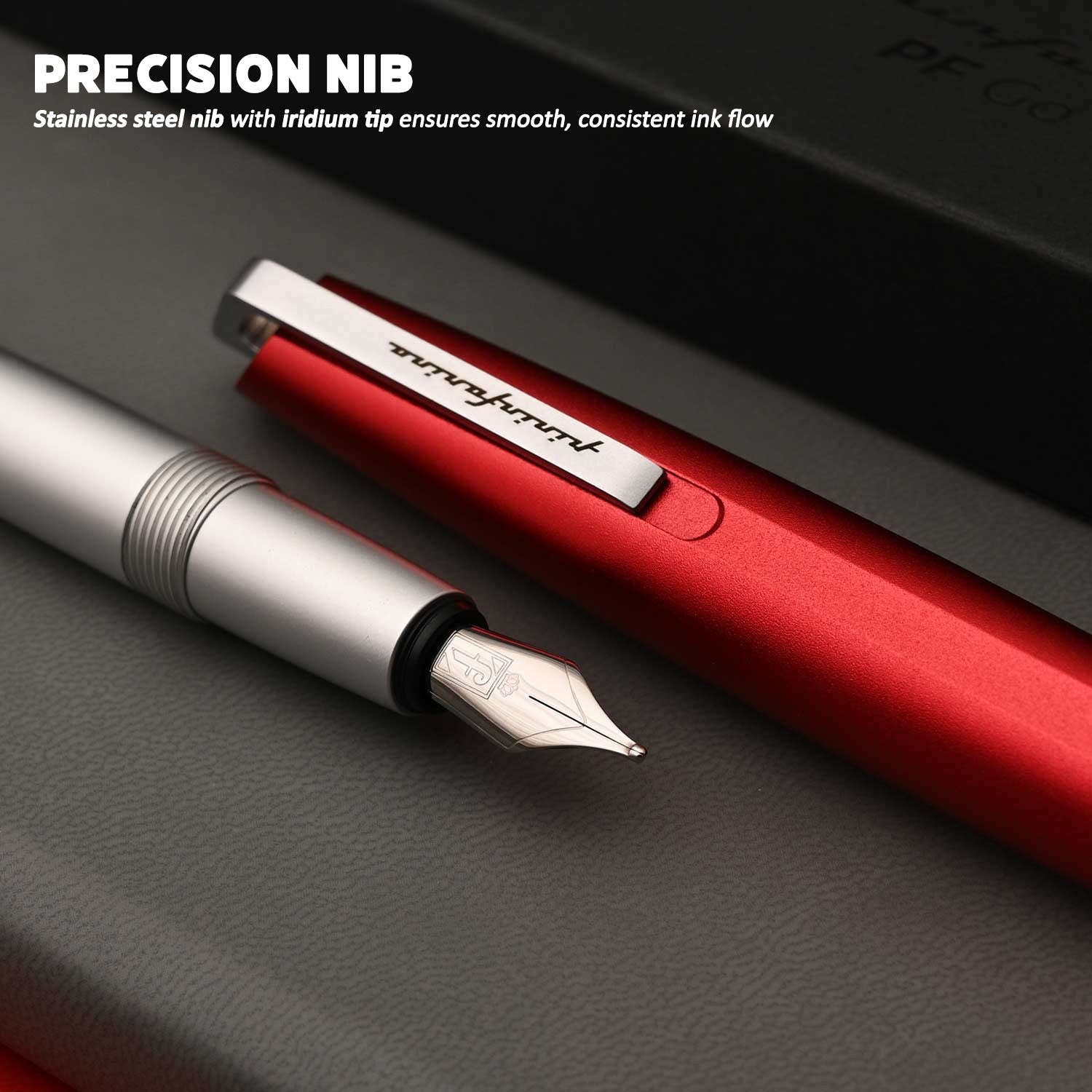 Pininfarina | Pf Go | Fountain pen | Red | Fine