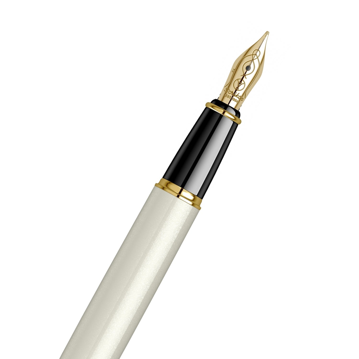 Scrikss | Noble 35 | Fountain Pen | Ivory-GT  Medium