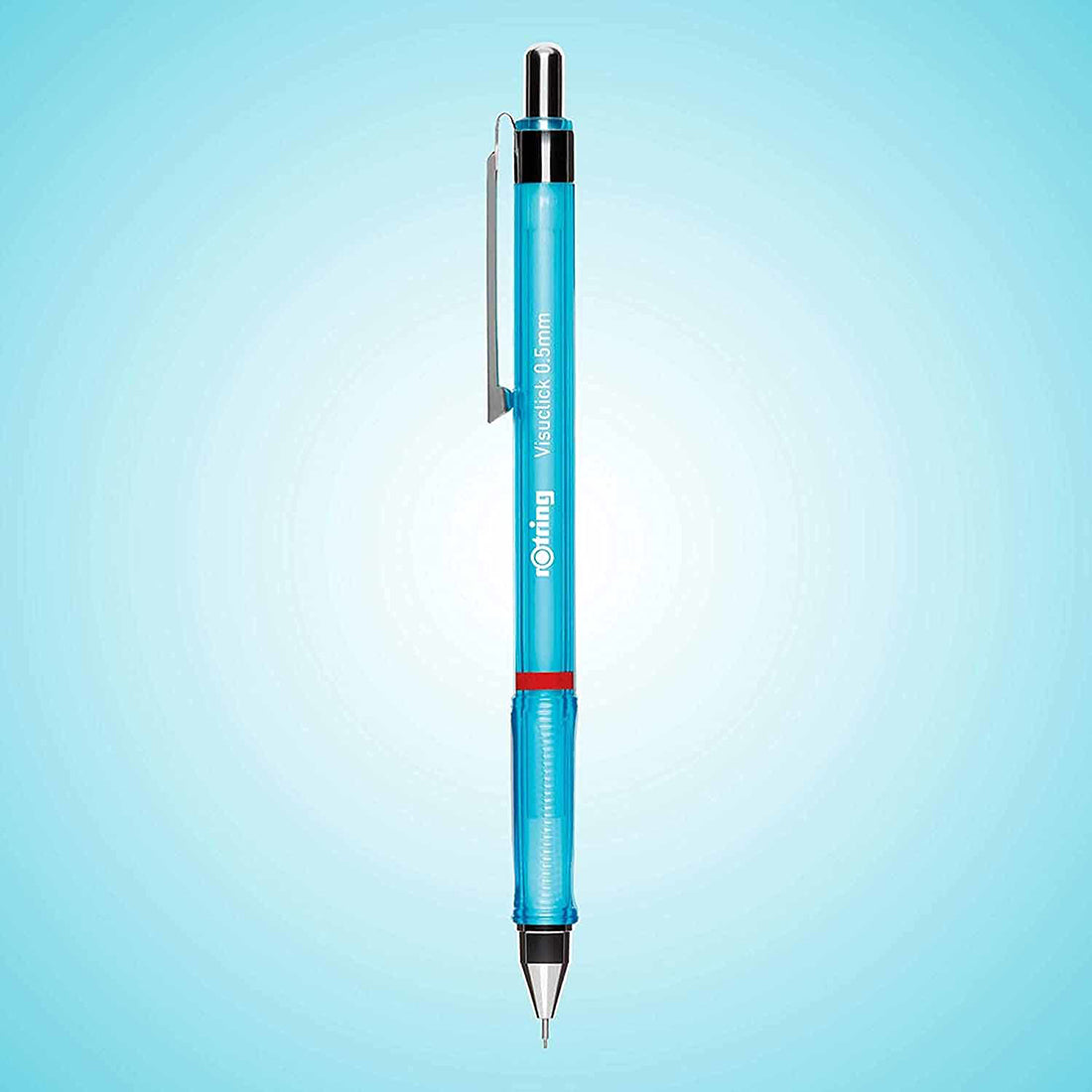 Rotring Visuclick 0.5mm Mechanical Pencils, 2B Lead, Orange & Blue Barrel - Total 2 Pieces