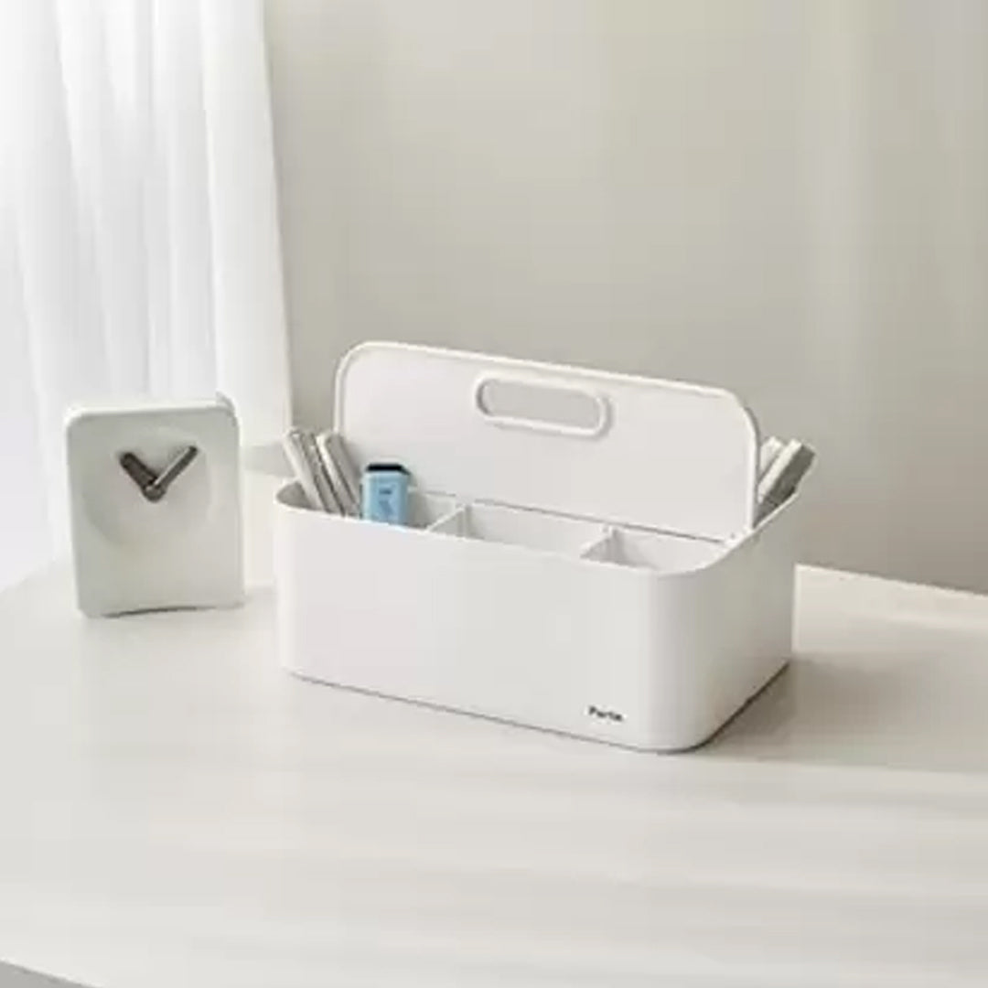 Litem | Porta Fold | Storage Box | Non Transparent | white