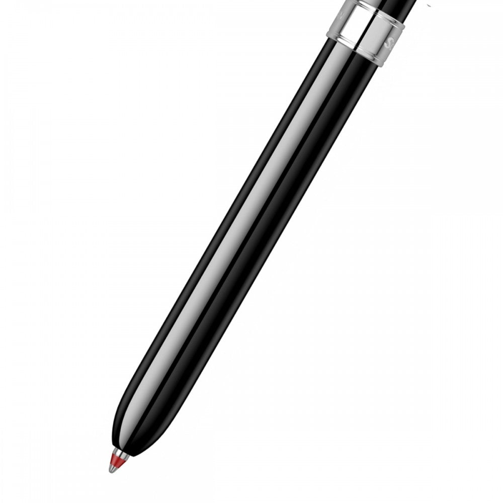 Scrikss Trio 93 Multi Function Pen - Black-CT