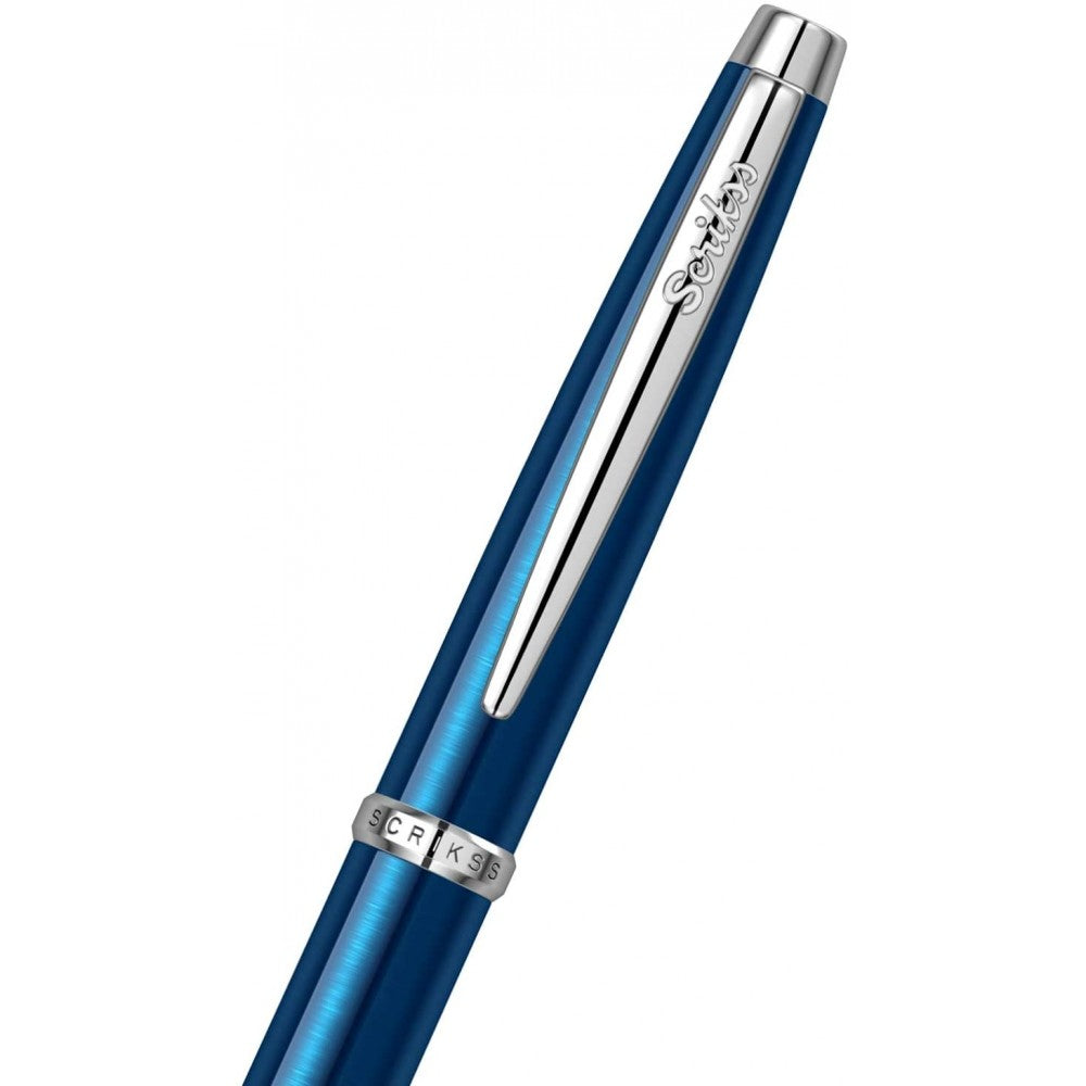 Scrikss Metropolis 800 Rollerball Pen | Blue CT