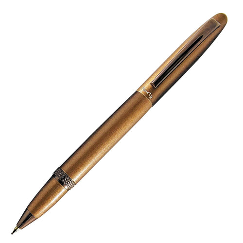 Acuity Coffee-Scented Blue Ink Ball Point Pen | Brown Shiny Finish Metal Body with Glossy Clip | Coffee Fragrance Smell Ink | Perfect for Personal Use & Gift Idea | It Comes in a Pouch | 30029
