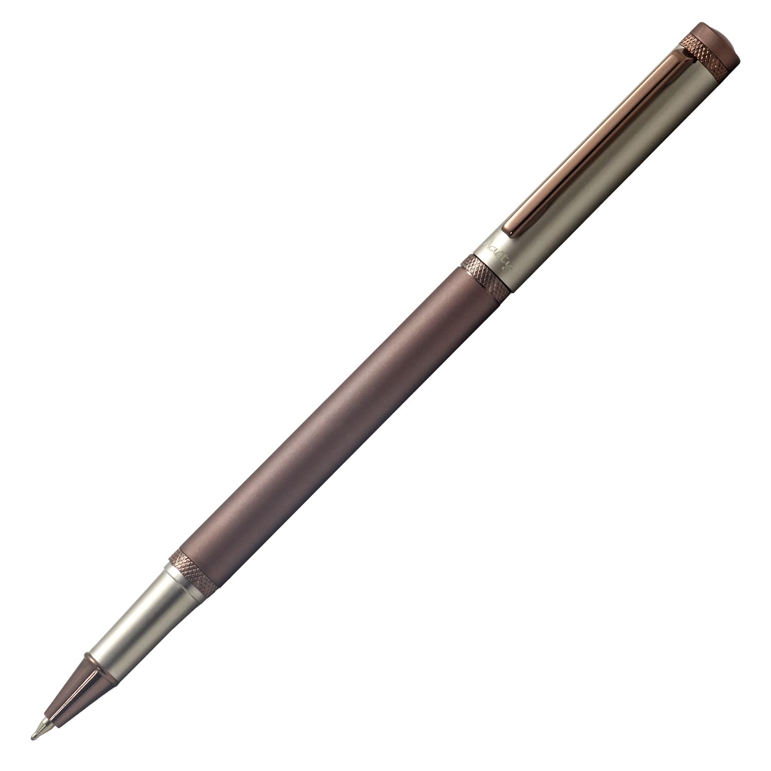 Acuity Coffee-Scented Blue Ink Ball Point Pen | Metal Body with Dual Colour Finish | Coffee Fragrance Smell Ink | For Personal Use & Gifting | It Comes in a Pouch | 30049