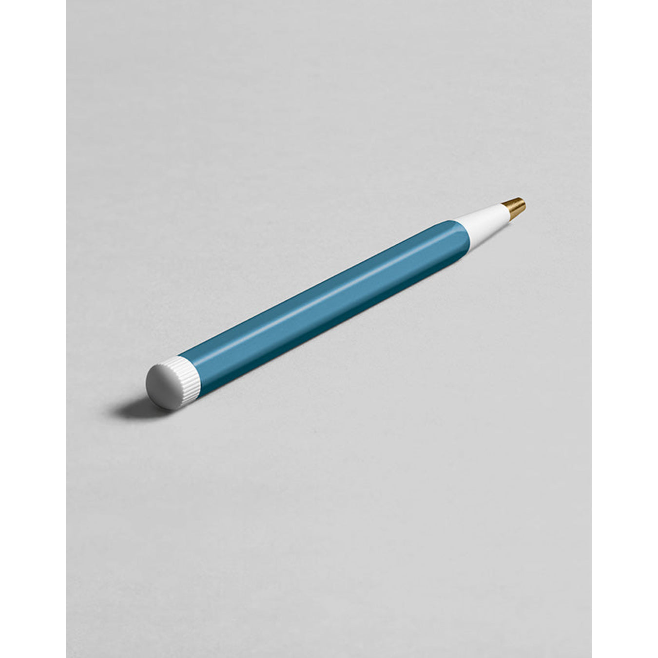 LEUCHTTURM1917 Gel Pen with Document Proof Black Ink | Drehgriffel No. 1 | Stone Blue| Twist Mechanism