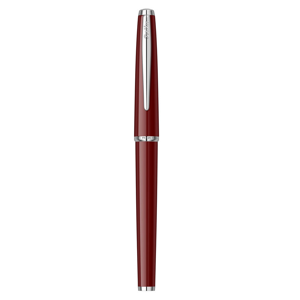 Scrikss | Vintage 33 | Fountain Pen | Burgundy CT -Medium