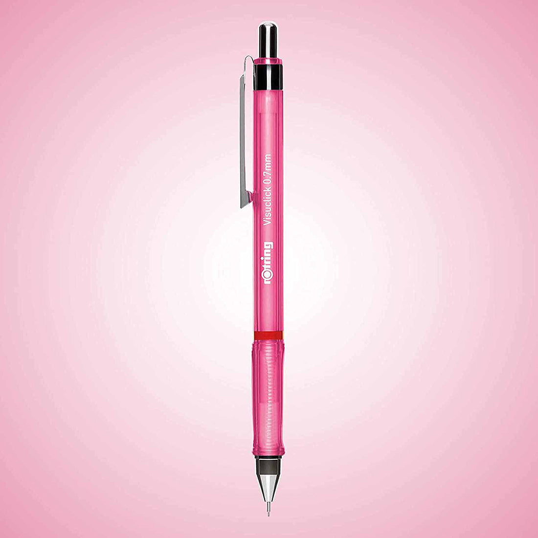 Rotring Visuclick 0.7mm Mechanical Pencils, 2B Lead, Pink & Green Barrel - Total 2 Pieces