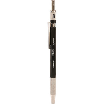 Aristo | 2.0mm Mechanical Pencil | Black | 6 HB Spare Leads