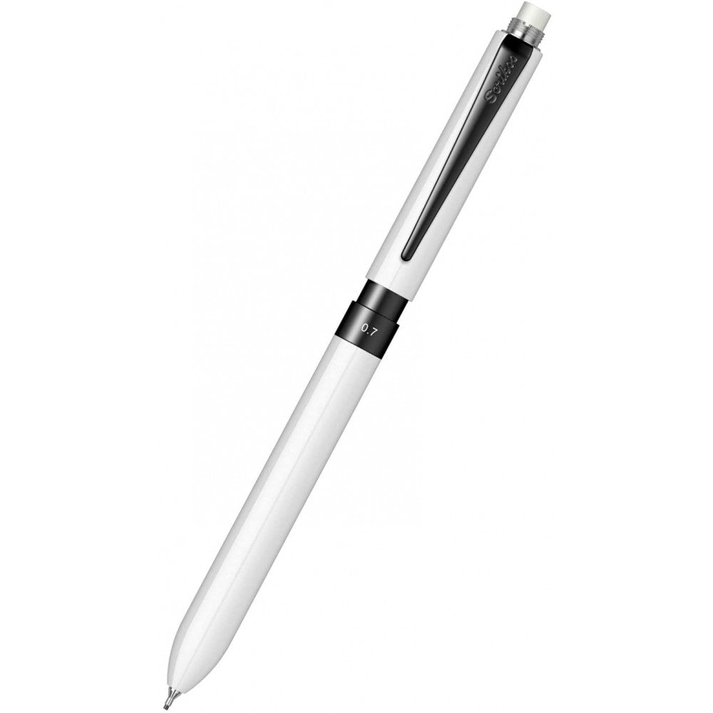 Scrikss Trio Sport 83 Multi Function Pen | Glossy White-BT