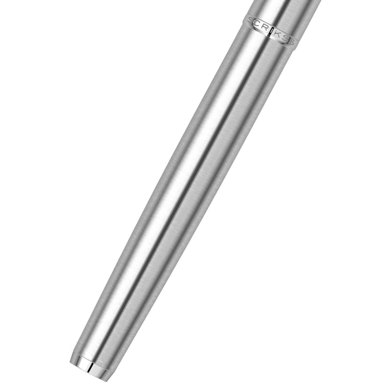 Scrikss Metropolis 78 Fountain Pen | Stainless Steel CT