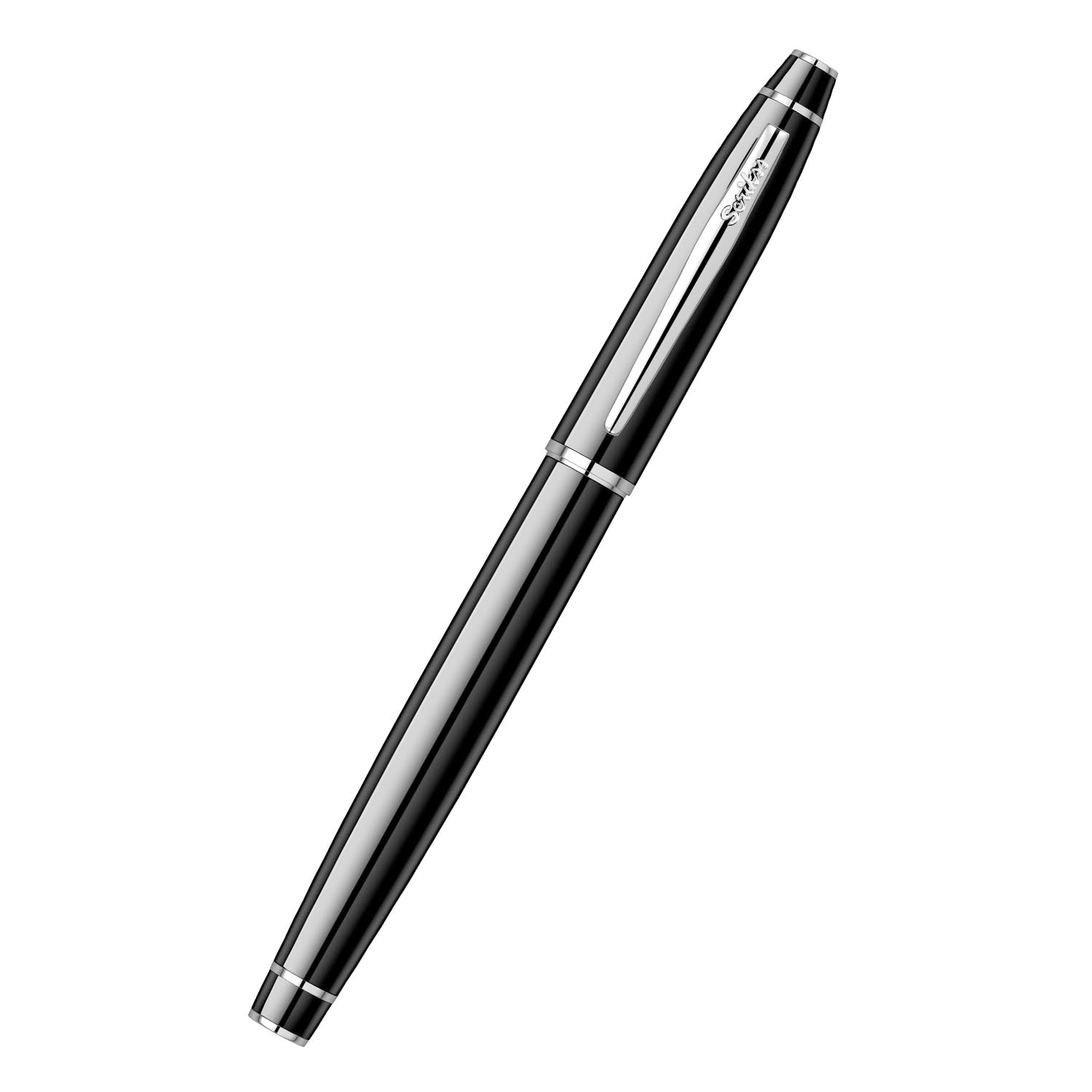 Scrikss | Noble 35 | Fountain Pen | Black-CT Medium