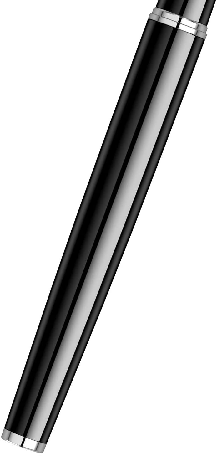 Scrikss | Honour 38 | Glossy Black | Fountain Pen | Medium Nib