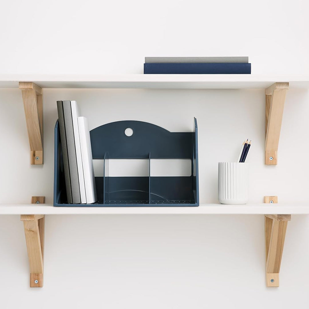 Litem Multi Book Shelf | 3 Tiers | Navy
