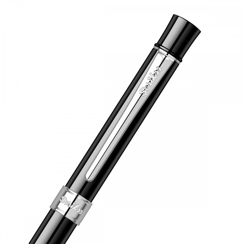 Scrikss Trio 93 Multi Function Pen - Black-CT