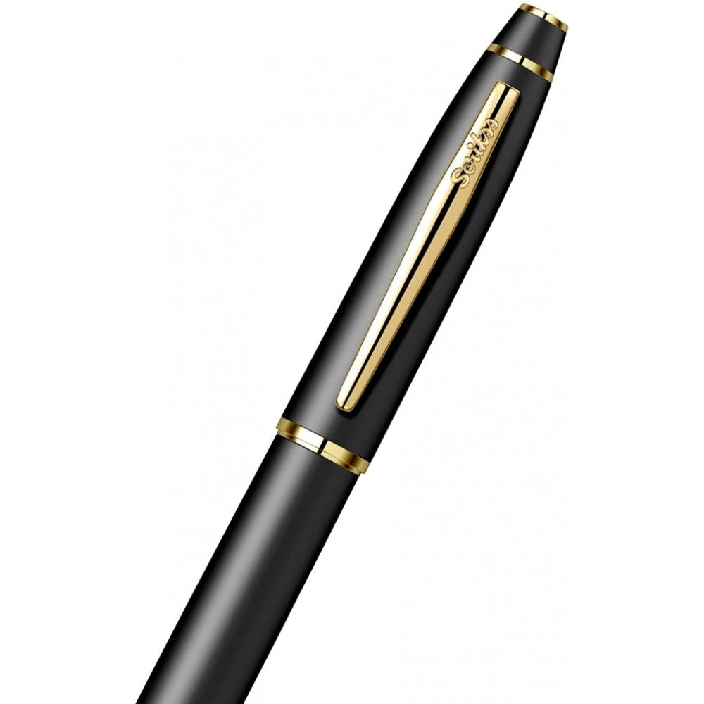 Scrikss | Noble 35 | Rollerball Pen | Matte Black-GT