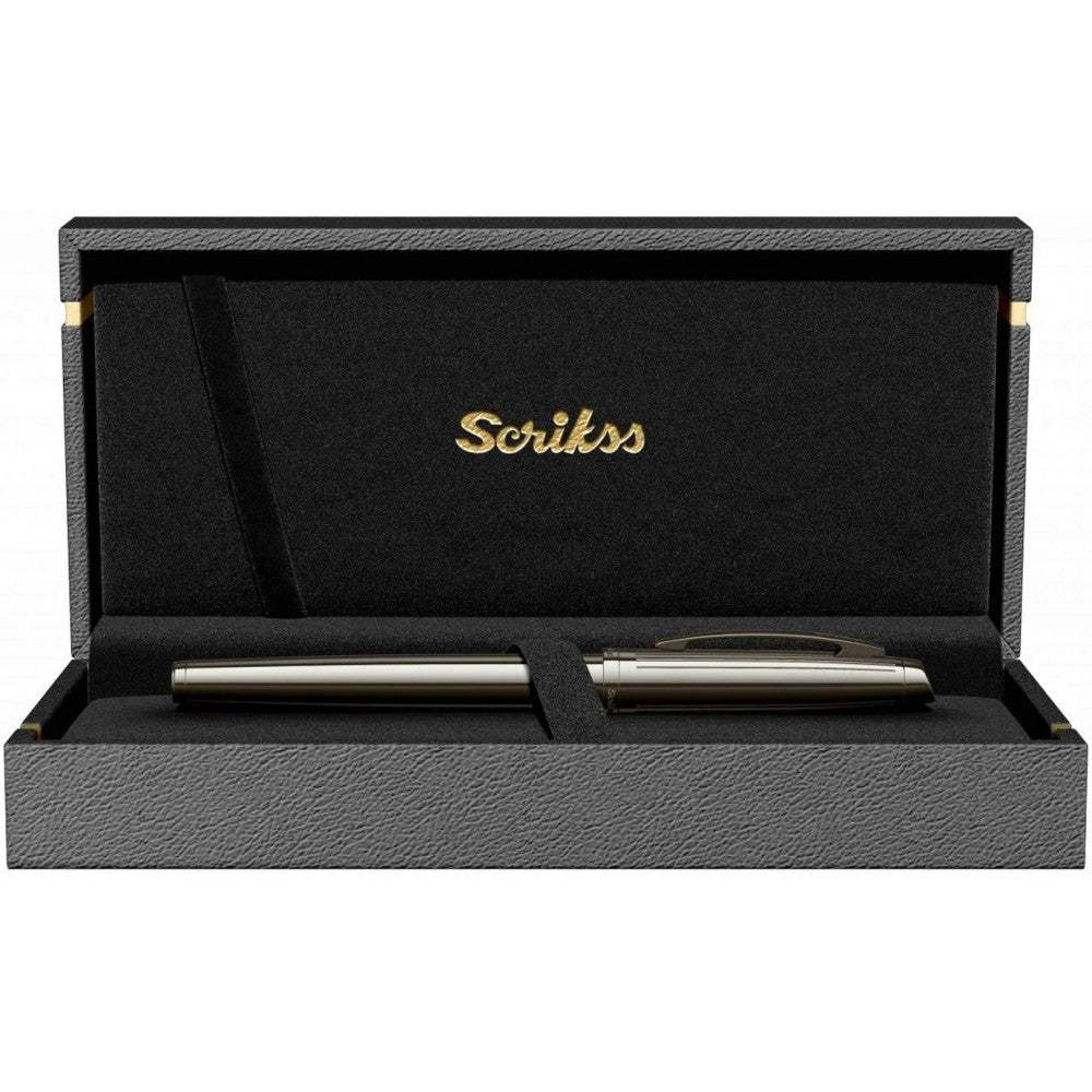 Scrikss Oscar 39 Rollerball Pen | Titanium-TT