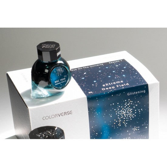 Colorverse Season 7 | Blue | Fountain Pen Ink Bottled | Eye On The Universe | Extreme Deep Field & NGC 1850 Ink Set