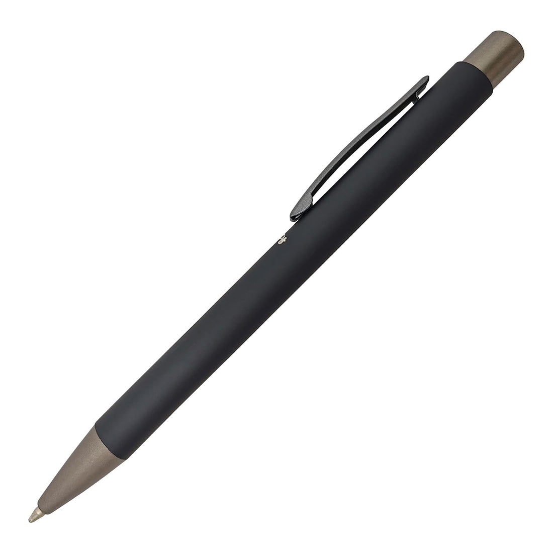 Acuity Ball Point Pen | Black Soft Matte Metal Body - Blue Ink - It Comes in a Pouch - 50031