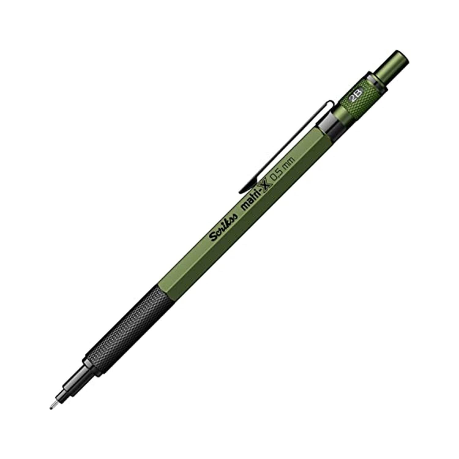Scrikss | Matri-X | Mechanical Pencil | Matt Green-0.5mm