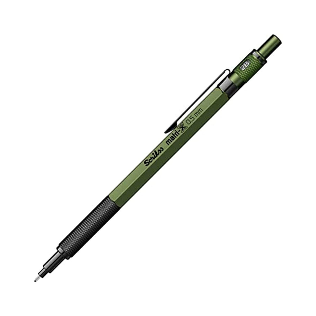 Scrikss | Matri-X | Mechanical Pencil | Matt Green-0.5mm
