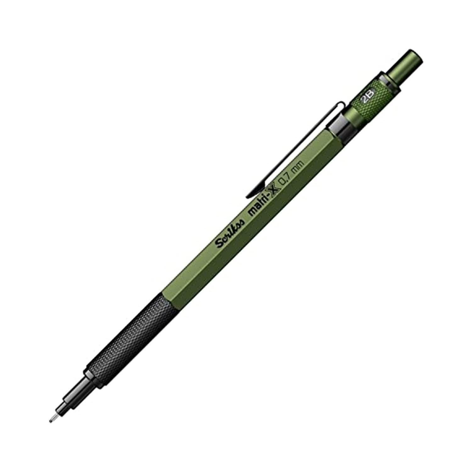 Scrikss Matri-X 0.7mm Mechanical Pencil - Matt Green
