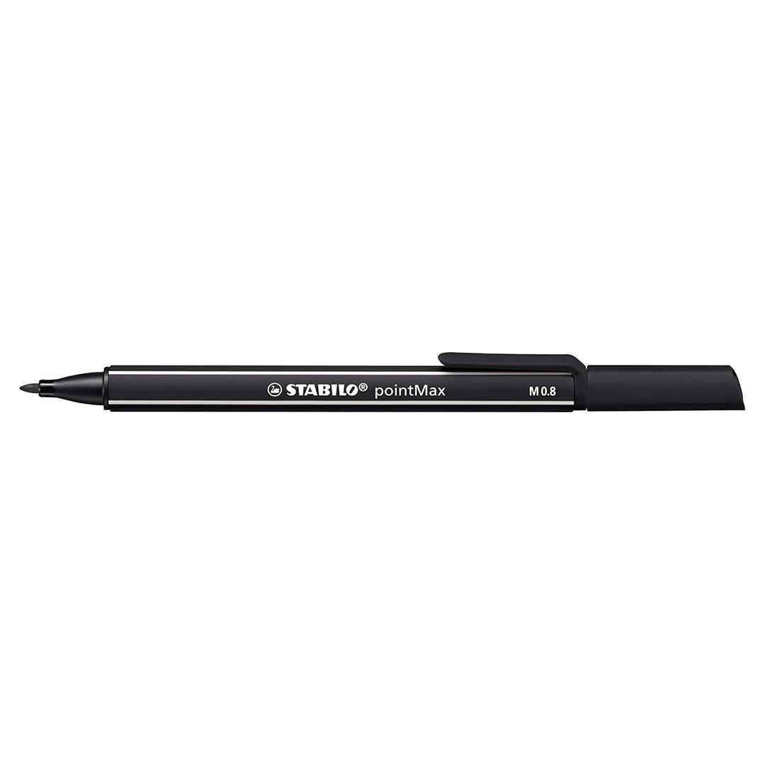 Stabilo | Pointmax | Nylon Tip | Black | Pack Of 1