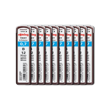 Rotring | Tikky | 0.7MM | B Replacement Leads | Pack of 10