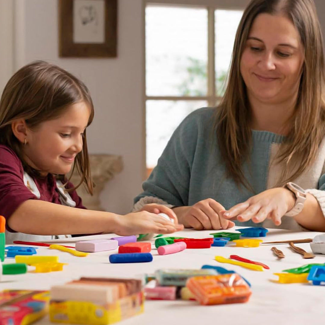 Jovi Plastilina Reusable & Non-Drying Modeling Clay 30, Peach