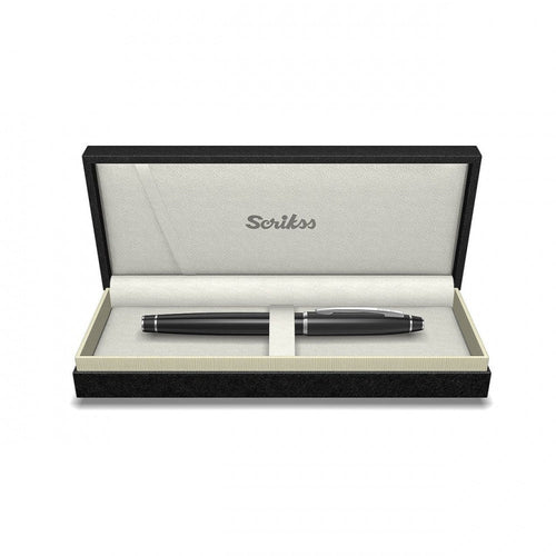 Scrikss Noble 35 Rollerball Pen | Black CT