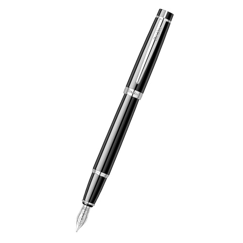 Scrikss | Honour 38 | Glossy Black | Fountain Pen | Medium Nib