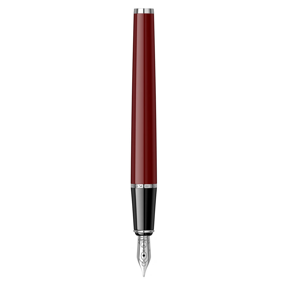 Scrikss | Vintage 33 | Fountain Pen | Burgundy CT -Medium