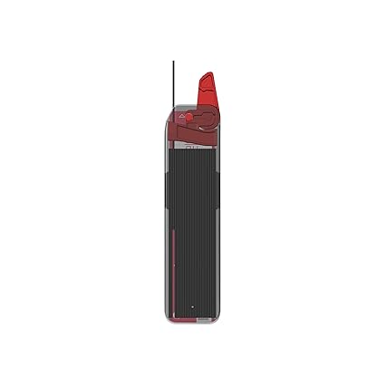 Scrikss Graph-X 0.5mm Mechanical Pencil with 2B Lead (1 Tube of 24 Leads), Brass Body with Satin Chrome Finish, Interchangeable Mini Eraser - 71271