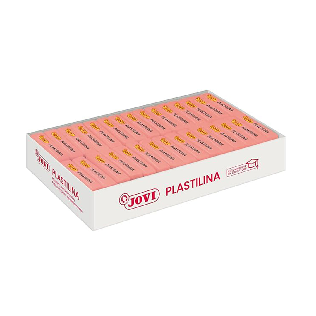 Jovi Plastilina Reusable & Non-Drying Modeling Clay 30, Peach