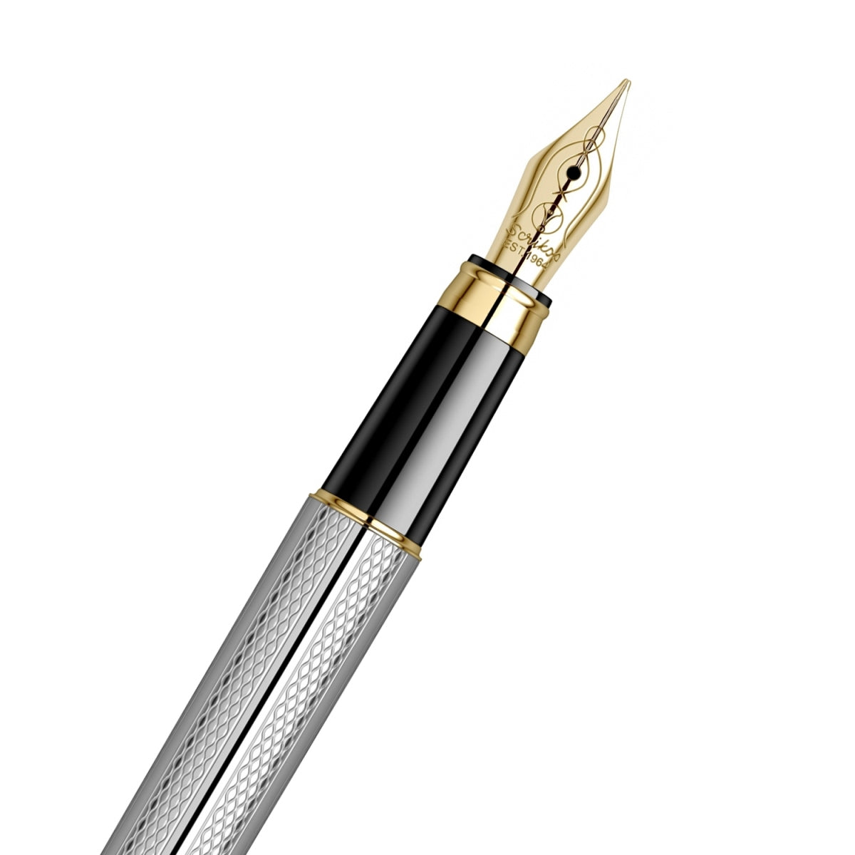 Scrikss | Venus 722 | Fountain Pen | Chrome-GT-Medium
