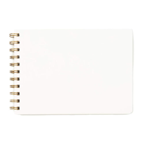 7mm Between the Lines | Doodle Pad | Spiral Art Journal | Sketch Pad | Mustard | Pack of 2