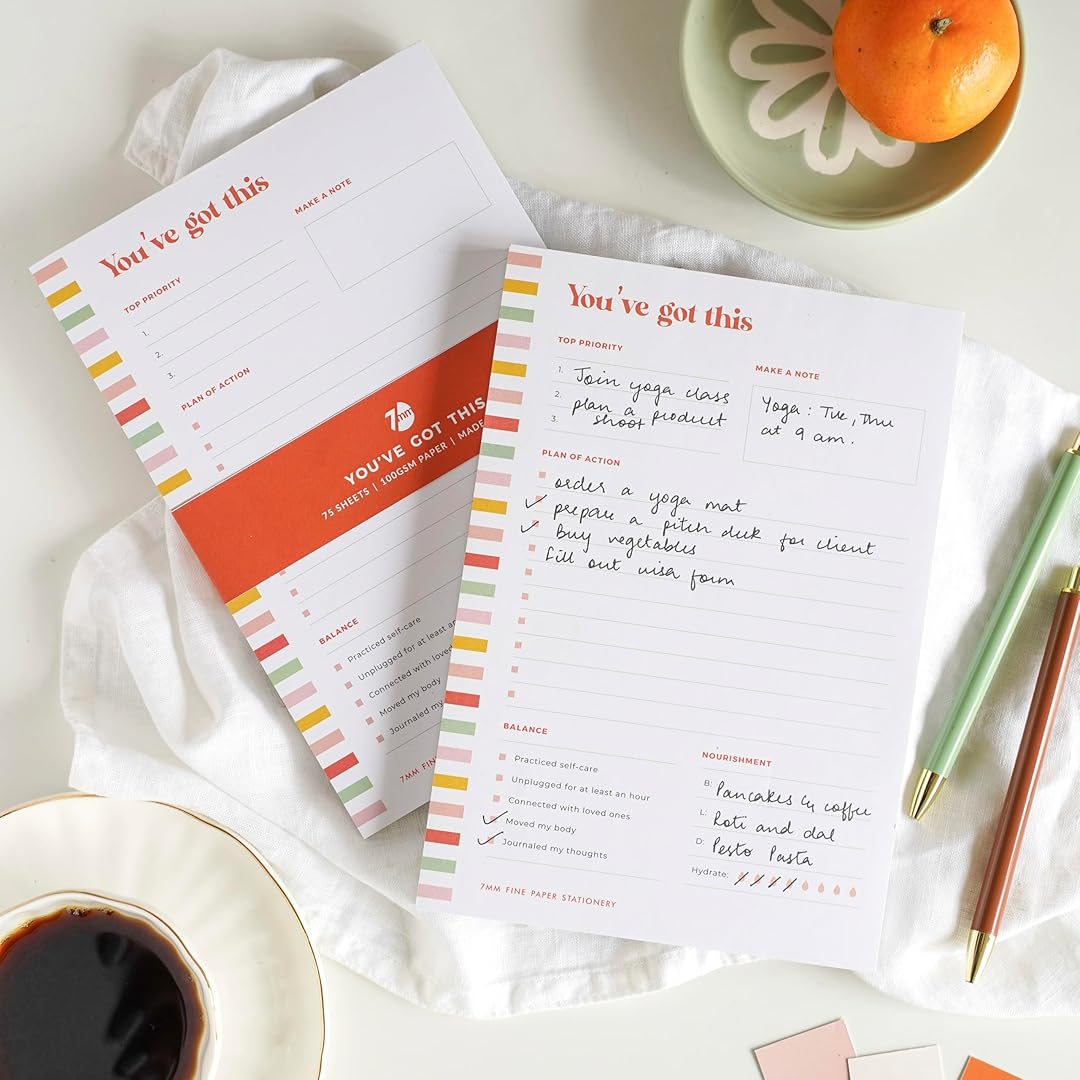 7mm Between the Lines | You've Got This | Notepad | Pack of 2