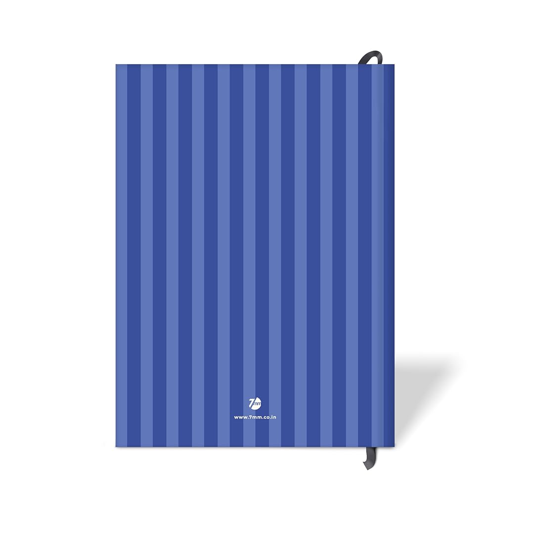 7mm Recipe Journal | Bon Appetit | A5 Size | 4 Sticker sheets | Blue