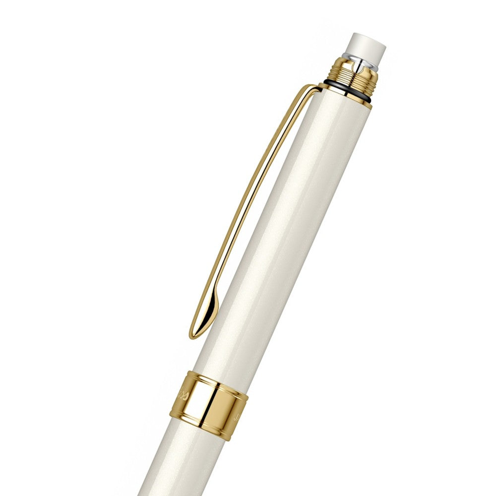 Scrikss | Trio 93 | Multi Function Pen | Ivory Gold-GT