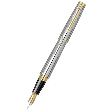 Scrikss | Heritage | Fountain Pen | Chrome-GT-Medium