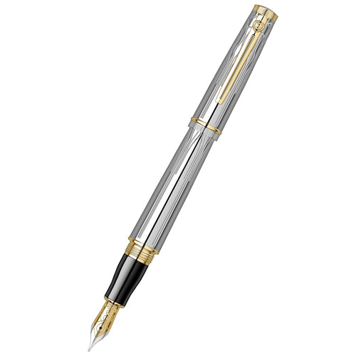 Scrikss | Heritage | Fountain Pen | Chrome-GT-Medium