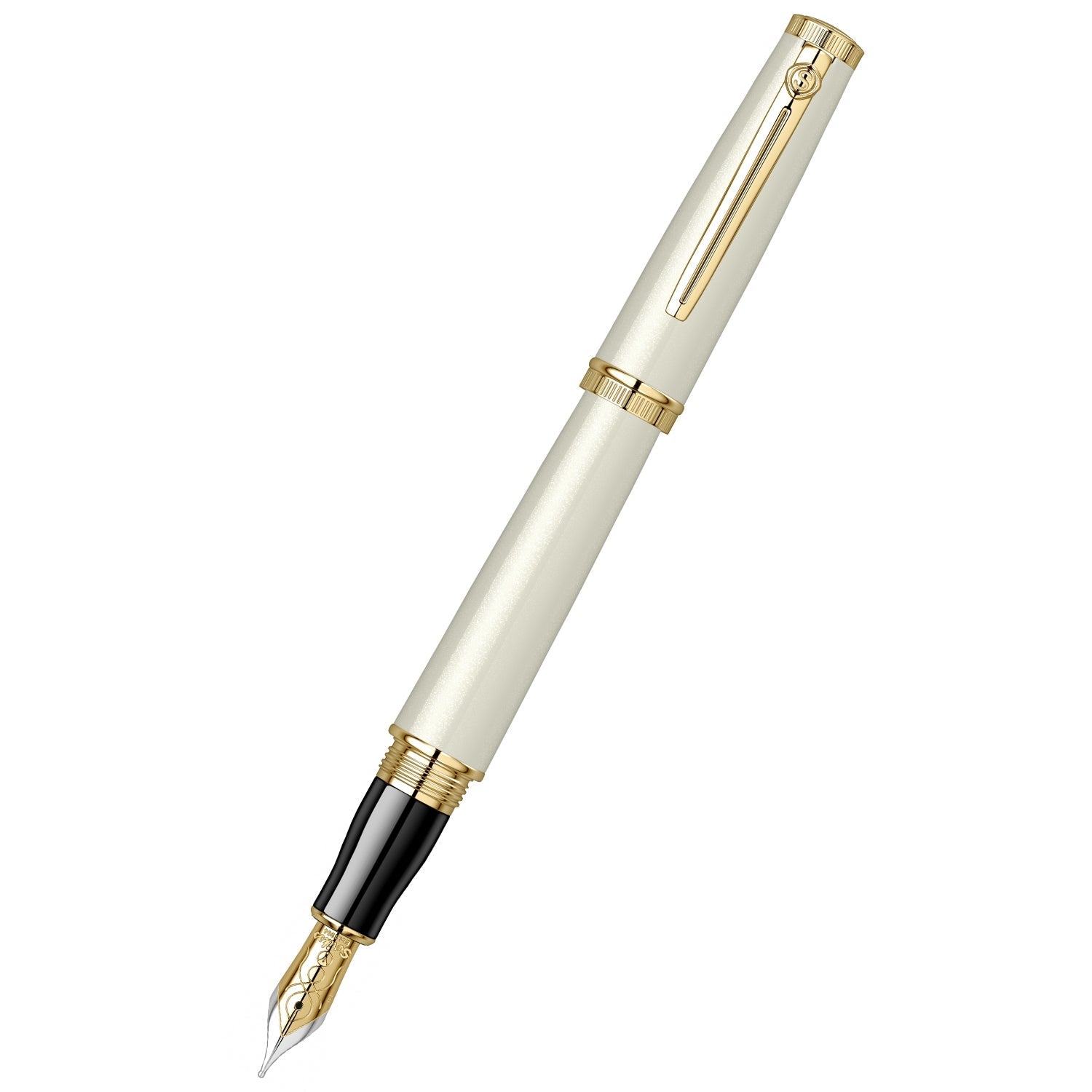 Scrikss | Heritage | Fountain Pen | Ivory GT-Broad