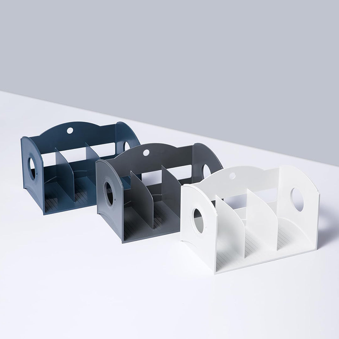 Litem Multi Book Shelf | 3 Tiers | White