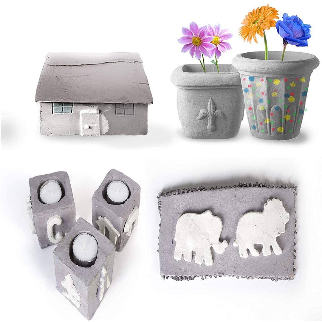 Jovi | European Air Dry | Modelling Sand | Ochre Non-Toxic Clay | Pack of 2 | 250g Each | Art & Craft