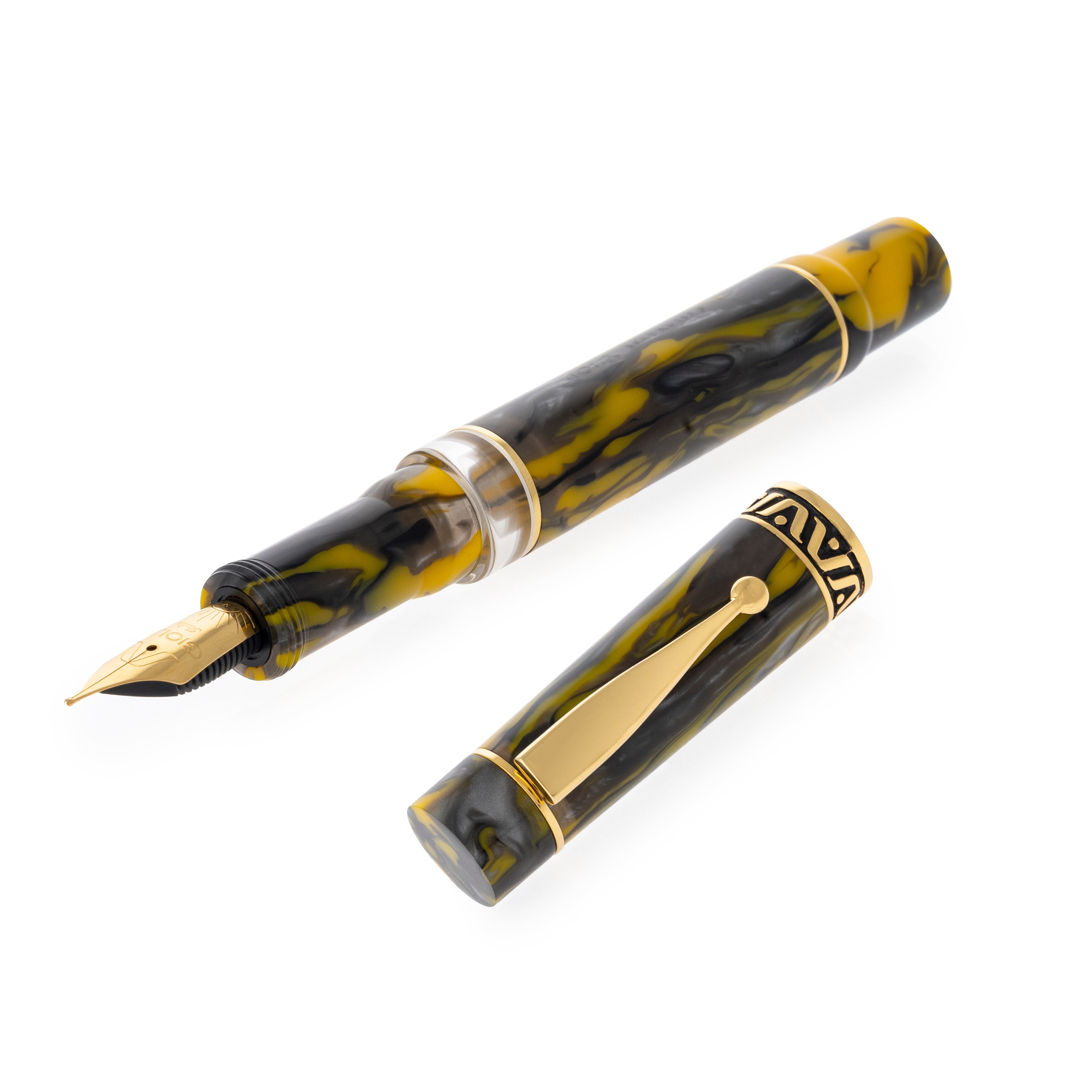 Gioia | Fountain Pen | Bellevista | Pompei | Gold Trim