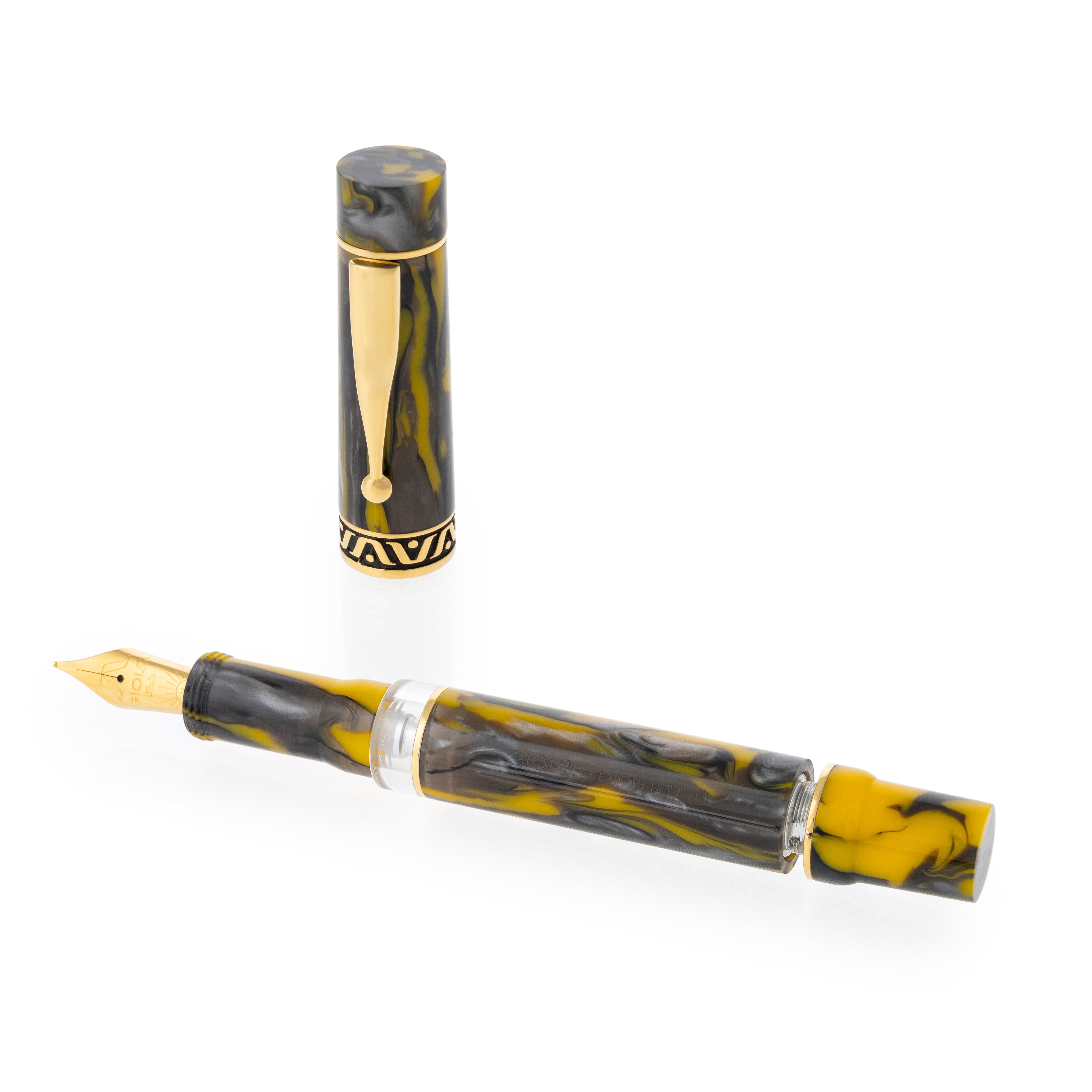 Gioia | Fountain Pen | Bellevista | Pompei | Gold Trim