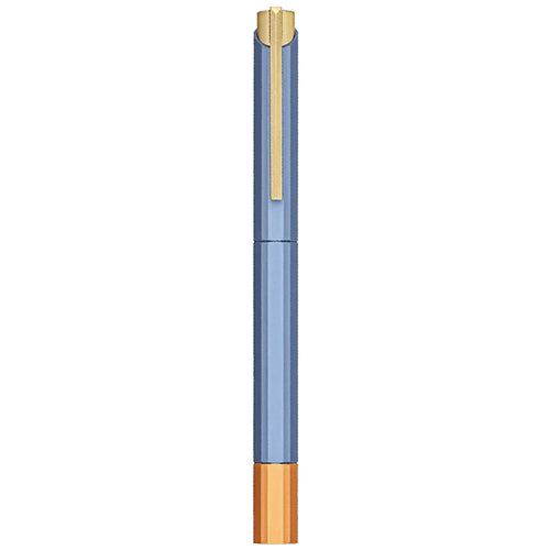 Ystudio Glamour Evolve - Bihex Rollerball Pen | Blue Gin