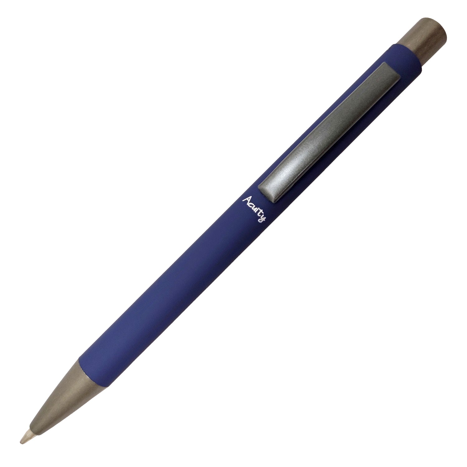 Acuity Ball Point Pen | Soft Matte Finish Metal Body - Blue Ink - It Comes in a Pouch - 50031