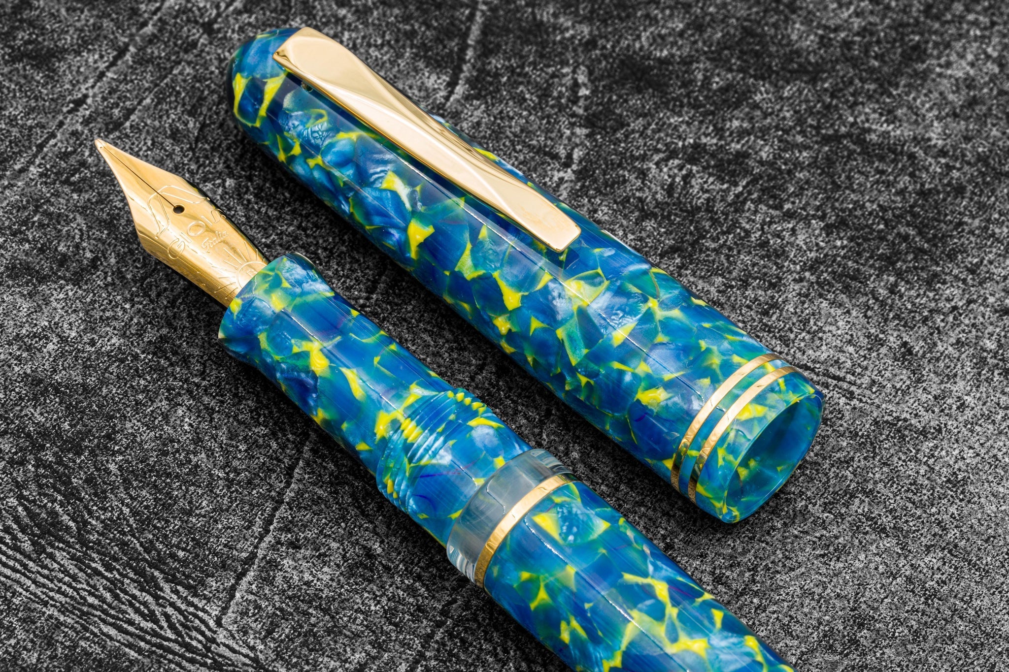 GIOIA | Metis | Fountain Pen | Colibri | Blue Gold