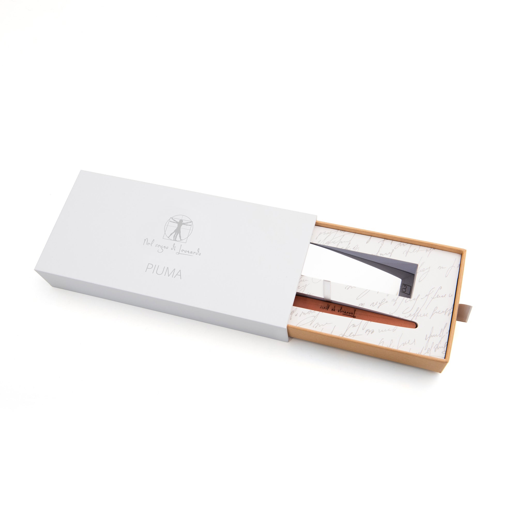 Pininfarina | Forever Piuma | Ballpoint Pen | Pear Wood | Stainless Steel Desk Stand